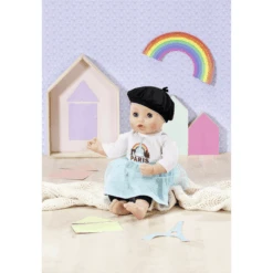 Zapf Creation Dolly Moda Paris Look 43 Cm -Tienda De Juguetes Para Niños zapf creation dolly moda paris look 43 cm a312272 4