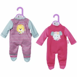 Zapf Creation Dolly Moda Romper Elefante/León 2s 30